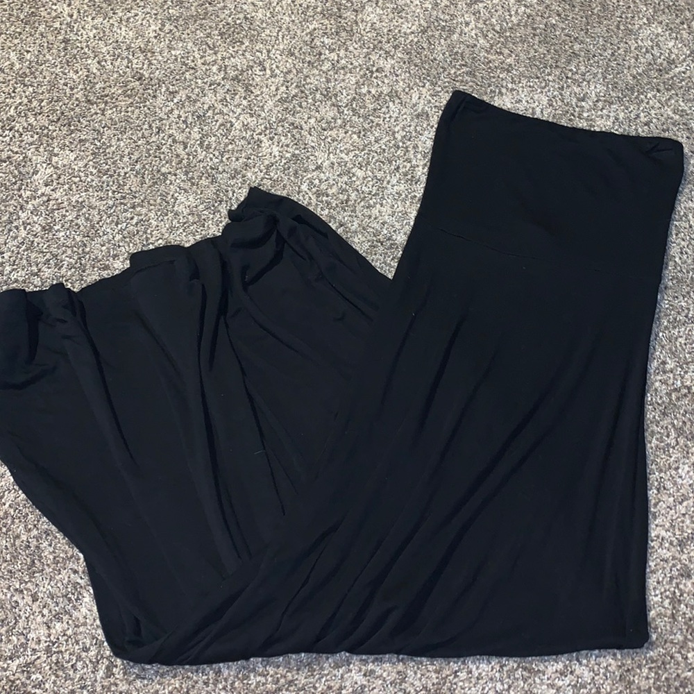 Black Maxi Dress / Skirt